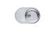 Zlewozmywak Franke Zlewozmywak 1-komorowy RAMBLA z ociekaczem 77x50cm PML 611 stal len 101.0058.207 1