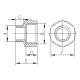 Ferro Redukcja mosiężna 3/4x1/2" (RN03Z) 2