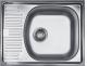 Zlewozmywak Franke Zlewozmywak 1-komorowy EUROSTAR z ociekaczem 56x43,5cm ETL 611-56 stal len 101.0275.559 1