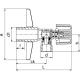 Valvex Zawór kątowy Eko 1/2"x1/2"  (1482120) 1
