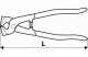 Topex Szczypce do cięcia glazury 200mm (16B441) 3
