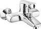 Bateria wannowa KFA Topaz ścienne chrom (4014-010-00) 1