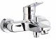 Bateria wannowa KFA Topaz ścienne chrom (4014-010-00) 2