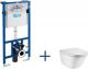 Zestaw podtynkowy Roca Duplo Gap stelaż + miska wc (A89009000R) 1