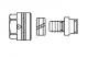 Herz Przyłącze do tworzywa sztucznego 3/4" 16x2 - 1 6098 03 2