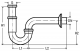 Syfon Viega rurowy 5/4" DN32 chrom (305611) 2