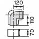 Vaillant Kolano koncentryczne ∅60/100 - 303910 1