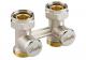 Danfoss Zawór grzejnikowy kątowy 3/4" RLV-KS odcinający podwójny dolny prosty (003L0221) 1