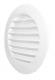 Dospel Kratka okrągła KRO z siatką 150mm brąz - 007-0310 1
