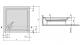 Brodzik Sanplast Free Line kwadratowy 90 cm x 90 cm (615-040-0031-01-000) 2