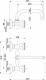 Bateria umywalkowa Hydroland Standard ścienna chrom (5900238565102) 2