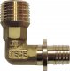 Tece Nypel przejściowy kątowy GZ 25x3/4" mosiądz - 707525 1