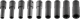 Neo Zestaw nasadek udarowych Torx 1/2" E10-E24 długich 9szt. (12-110) 1