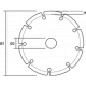 Graphite Tarcza diamentowa 200x25.4mm segmentowa 57H870 2