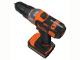 Wiertarko-wkrętarka Black&Decker Multievo MT218KB 18 V 2 x akumulator 1.5 Ah 2