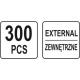 Yato Zestaw pierścieni Segera zewnętrznych 300szt. (YT-06880) 4