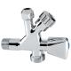 Ferro Zawór kątowy Kombi kombinowany 1/2"x3/8"x3/4"  (CF5104) 1