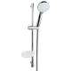Zestaw prysznicowy Ferro Bellis przesuwny chrom (N180B) 1