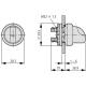 Eaton Przycisk wyboru z pokrętłem M22-WRK3 3 położenia 216872 1