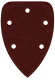 Graphite Papiery ścierne delta na rzep K120 5szt. - 57H826 1