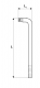 Neo Pokrętło fajkowe typu L 1/2" 250mm (08-556) 1