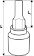 Neo Nasadka trzpieniowa imbusowa hex 1/2" H19 x 55mm (08-778) 1