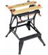 Black&Decker Stół warsztatowy Workmate z pionową szczęką i 2 wysokościach roboczych 610x472mm WM550 1