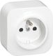 Legrand Gniazdo wtyczkowe z uziemieniem 16A 250V białe - 782417 2