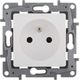 Legrand Gniazdo wtyczkowe z uziemieniem 16A 250V biały - 664536 1