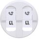 Legrand Plakietka gniazda teleinformatycznego Celiane biała - 068252 1