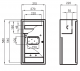 Sabaj Rozdzielnica modułowa NRL-12ZSZ 1x12 nadtynkowa IP31 (4-285) 1