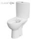 Zestaw kompaktowy WC Cersanit Parva 61 cm cm biały (K27-062) 2