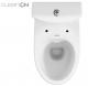 Zestaw kompaktowy WC Cersanit Parva 61 cm cm biały (K27-062) 3