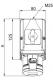 PCE Gniazdo Kombi z rozłącznikiem 0-1 16A M25 16/5 400V IP44 915-6w 2