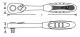 Stanley Grzechotka standardowa 1/4" 144mm (STMT95895-8B) 1
