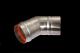 Krzys-Pol Kolano 45° DN=80mm do kotłów kondensacyjnych/turbo - SJKBK4580 1