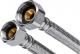 Wężyk przyłączeniowy Invena GW / GW 1/2" x 3/8" (WS-02-040) 2