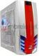 Obudowa RaidMax Sagitta ATX bez zasilacza silver-red 1