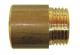 Tok-met Przedłużka 1"x15mm mosiężna P1-15 2