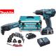 Zestaw elektronarzędzi Makita Zestaw akumulatorowy Combo 18V DDF456 + DTM50 + walizka + akcesoria - DLX2031YX1 4