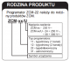Zamel Programator czasowy tygodniowo-roczny 230V AC ZCM-22 3