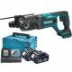 Młotowiertarka Makita Młotowiertarka akumulatorowa 18V 2x4Ah Li-Ion (DHR241RMJ) 2