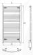 Grzejnik łazienkowy Red Duro 50x94cm biały (R030102003) 2