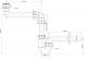 Syfon McAlpine rurowy 5/4" DN32 z przedłużką biały (HC4PF-32SPS) 2
