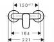 Bateria prysznicowa Hansgrohe Logis chrom (71600000) 2