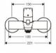 Bateria wannowa Hansgrohe Focus ścienne chrom (31940000) 3
