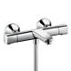 Bateria wannowa Hansgrohe Ecostat ścienne chrom (13123000) 1