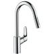 Bateria kuchenna Hansgrohe Focus stojąca chrom (31815000) 1