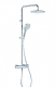 Zestaw prysznicowy Kludi Freshline z deszczownicą z baterią termostatyczną chrom (6709205-00) 1