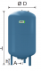Reflex Naczynie przeponowe DE 200L 10bar c.w.u. - 7306700 1